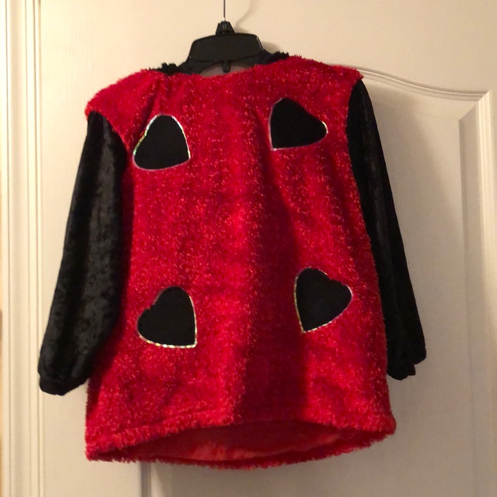Ladybug Halloween costume. Nice and warm. Velour.